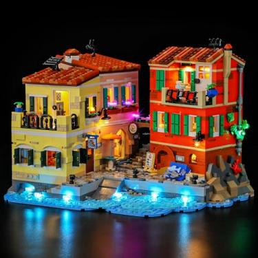 Imagem de BRIKSMAX 2.0 Light Kit for Lego-Italian Riviera -Innovative Led Lighting Compatible with Lego Ideas 21359 - Not Included Model Set