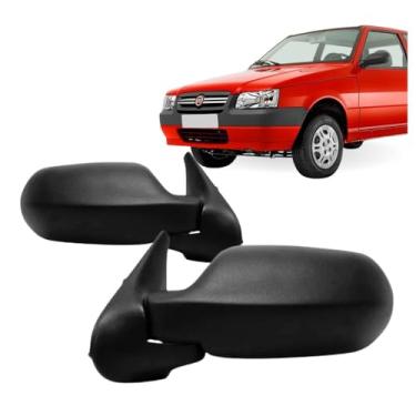 Imagem de Retrovisor Uno Fire Flex 2 Portas 2005 A 2010 Sem Controle