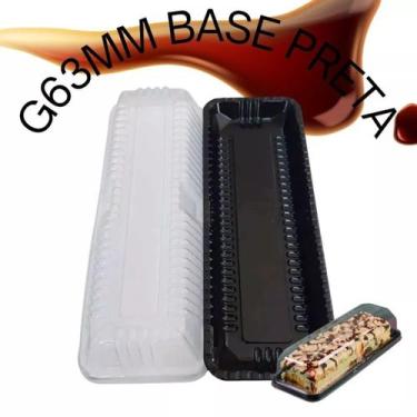 Imagem de embalagens g63m com tira preta e tampa branca 20 unidades galvanotek i