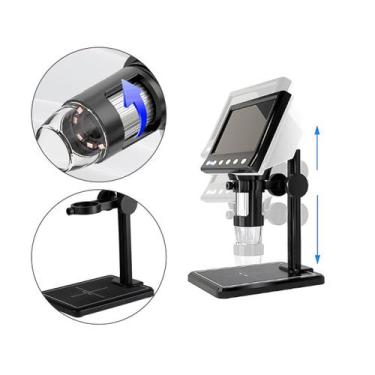 Imagem de Microscópio Lupa Digital LCD Amplia 1000X Alimentação USB - j&B