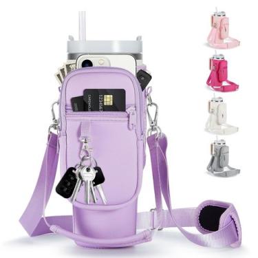 Imagem de Bolsa transportadora de garrafas de água linmaya para Stanley Cup 1.2/