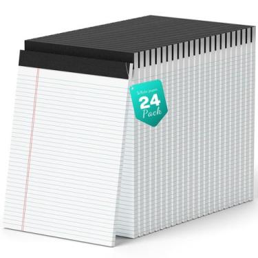 Imagem de Legal Pads AILZFEI 720 folhas, 8,5 x 11 cm, College Ruled, pacote com 
