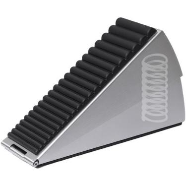 Imagem de Batente de porta MAOBUYOU Cunha de porta de metal com borracha de mola