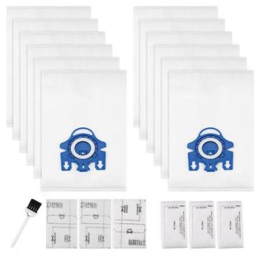 Imagem de Sacos de aspirador Improvedhand 3D Airclean para Miele GN (12 pacotes)