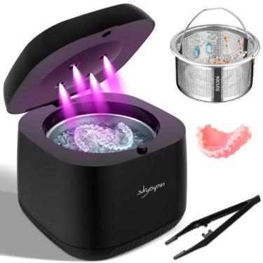 Imagem de Limpador Retentor Ultrassônico Skysipin U-V 45kHz 200mL Preto