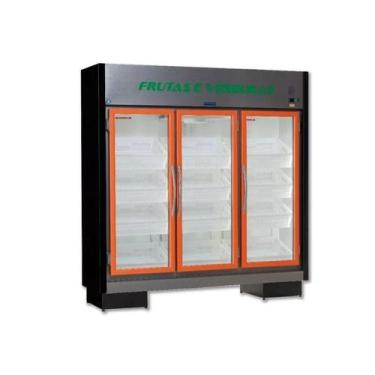 Imagem de Expositor de Frutas e Verduras 3 Portas EAS 203 RT HORT Fortsul, 110V