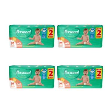 Imagem de Kit Fralda Personal Baby Protect & Sec Mega - Tam M - 160 unidades - A