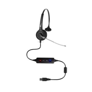 Imagem de Headset MonoAuricular FP 360 USB Top Use com Tubo de Voz Removível