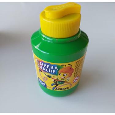 Imagem de Guache 250ml Acrilex verde folha 510