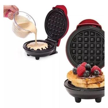 Imagem de Máquina De Fer Panqueca Waffle Para Cozinha Tomada 110V - Wafflew