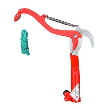 Imagem de Generic Tesoura de poda de alta altitude com cabo de 1,5 m, economia de energia para jardim e pomar, compatível com poste de extensão, Size L