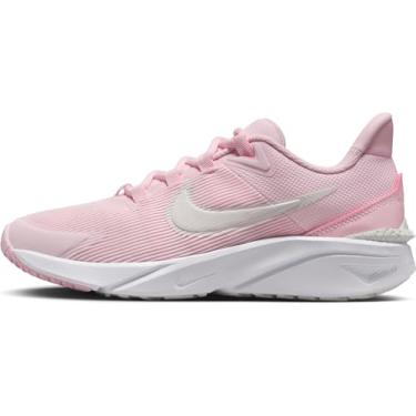 Imagem de Nike Tênis infantil unissex Star Runner 4 Nn (Gs), Espuma rosa Summit branco, 20