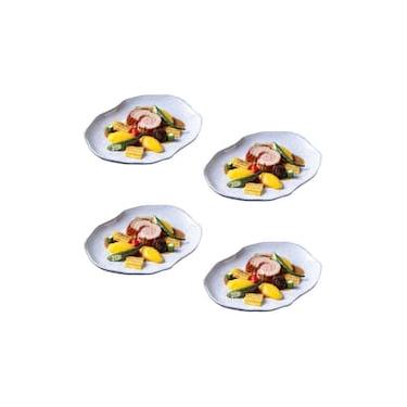 Imagem de Conjunto de Travessas Ovais Pequenas Porto Brasil Orgânico Echo 23x11cm - 4 Peças