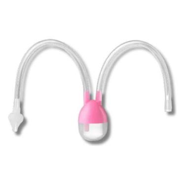 Imagem de Aspirador Nasal Bebê Infantil Higiene Limpeza Secreção Seguro - Blubu,
