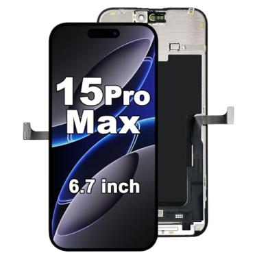 Imagem de Tela de substituição para iPhone 11 Pro de 5,8 polegadas, LCD 3D Touch Display Digitalizador com ferramentas de reparo - Modelo A2160, A2217, A2215 (sem ferramenta - para iPhone 15 Pro Max)
