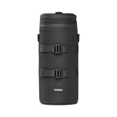 Imagem de Bolsa Grande Para Lentes De Câmera Com Cordão Para Lentes DSLR Canon S