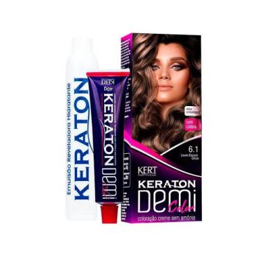 Imagem de Tonalizante Demi Color 6.1 Louro Escuro Cinza