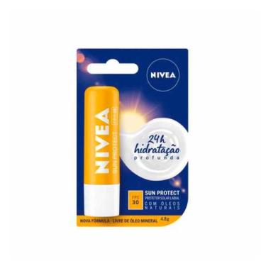 Imagem de Protetor Labial Nivea Lip Care Sun Fps30