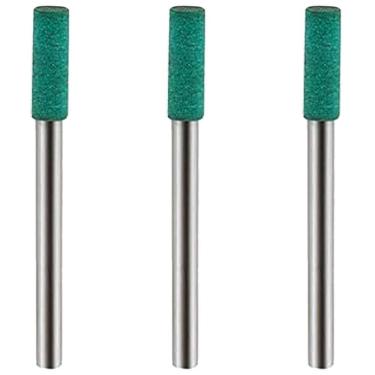 Imagem de Kit 3 Ponta Montada De Borracha 4Mm Haste 3Mm Micro Retifica