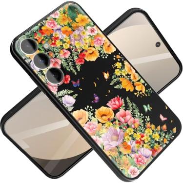 Imagem de Dcwunk Capa para Samsung Galaxy S25 FE 5G de 6,7 polegadas, [Teste de queda de grau militar de 3 metros] Capa protetora à prova de choque de TPU (vitalidade de verão)