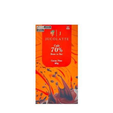 Imagem de Chocolate Jucolatte 70% Café  80g