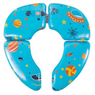 Imagem de Assento Sanitário Infantil Fofinho Dobrável Espacial Astra, Estampado 