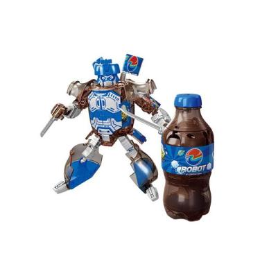 Imagem de Robô transformador de garrafas de bebidas Toy Figure Atlodas 2025