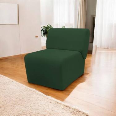 Imagem de Poltrona Decorativa Para Sala Manicure Consultório Escritório Zoe Sued