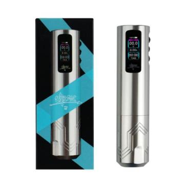 Imagem de Máquina de Tatuagem Pen URBAN 2 com Bateria Embutida - DragoArt, Cinza