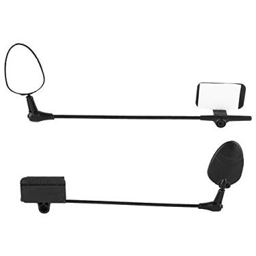 Imagem de OPPWONG Espelho de Bicicleta, Espelho Retrovisor de Bicicleta, de Capacete Com Ajuste de 360 ​​graus, Retrovisores de Removíveis, Retrovisor de Capacete de, Acessórios de Ciclismo para Motocicleta de