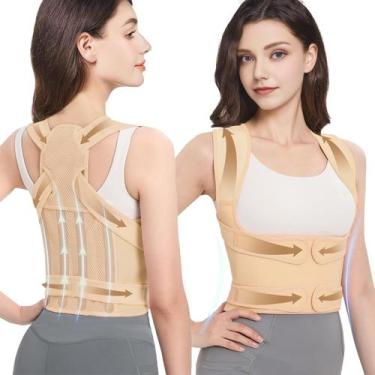 Imagem de Corretor de postura Back Brace BLACKYEW para mulheres e homens