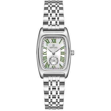 Imagem de Relógio Feminino Vintage Pulseira Em Aço Mostrador Elegante Casual à Prova D´agua Prata