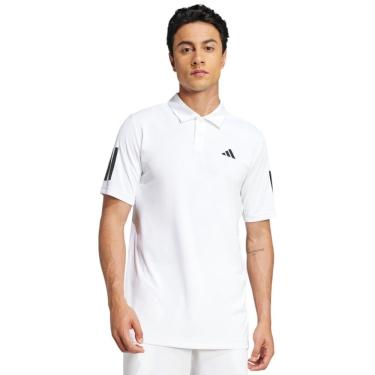 Imagem de Camisa Polo Adidas Club 3 Listras Masculina
