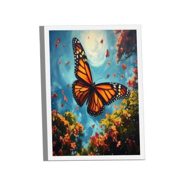 Imagem de Quadro Borboleta Monarca -- Br Artes