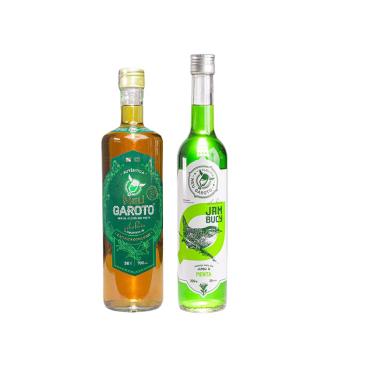 Imagem de Cachaça De Jambu Tradicional E Jambu Com Menta Meu Garoto