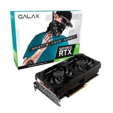 Imagem de Placa de Vídeo RTX 3060 Ti 1-Click OC Plus Galax NVIDIA GeForce, 8 GB GDDR6X, DLSS, Ray Tracing - 36ISM6MD2KCV