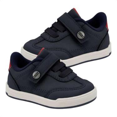 Imagem de Tênis Baby Klin Flyer Calce fácil Confortável Prático, Azul marinho, 2