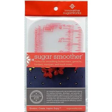 Imagem de Innovative Sugarworks Sugar Smoothers para fondant, modelagem de chocolate, confeitaria, e decoração de bolos (3 pequenos (2 finos, 1 espessura) e 3 grandes (2 finos, 1 espessura)