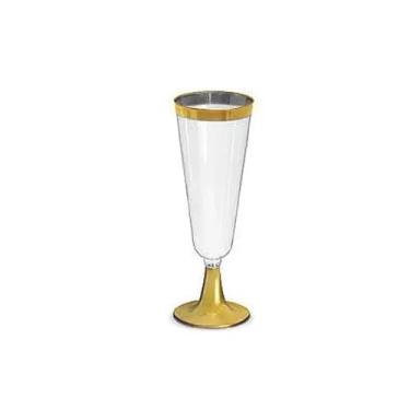 Imagem de TAÇA CHAMPAGNE LINHA GOLD PREMIUM