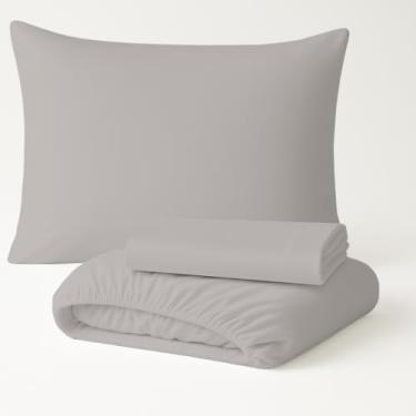 Imagem de Jogo De Lençol Duplo 3 Peças Micro Percal Arte Cazza Rosa Solteiro King