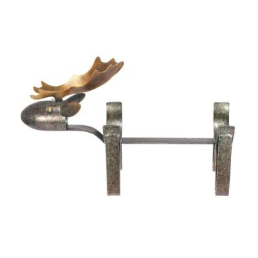 Imagem de Bothyi Suporte para Garrafas de Vinho, Adega Decorativa Festiva em Formato de Rena para Mesa de Jantar, Bar ou Aparador - Ideal para Decoração de Natal