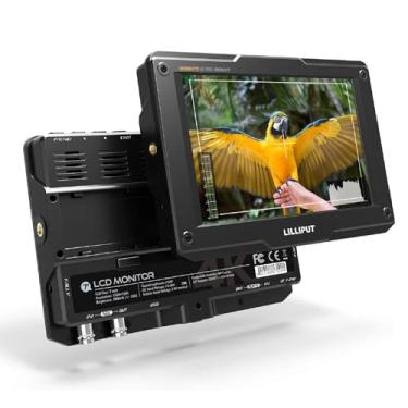 Imagem de Lilliput H7S Monitor LED Full HD de 7 polegadas com HDMI 4K e SDI, alto-falante embutido, 1920 x 1200