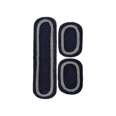 Imagem de Jogo de Tapete de Cozinha，Malha Gel Cozinha Antiderrapante e Durável Suave Ao Toque(Marrom/Avelã)