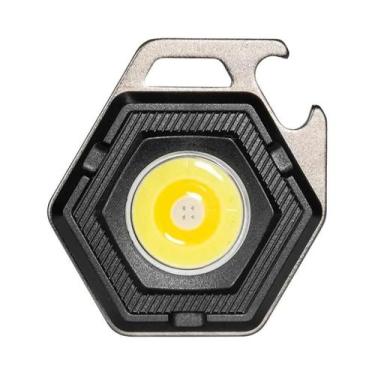 Imagem de Lanterna Mini LED COB Recarregável Portátil Multifuncional Para Campin