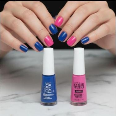 Imagem de Kit 2 Esmaltes Avon Color Trend - Viagem dos Sonhos + Rosa Choquei - M
