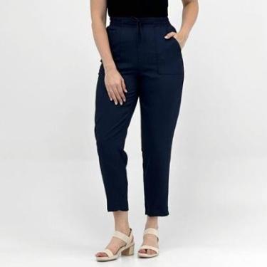 Imagem de Calça Berry & Co Reta Tecido Feminina-Feminino