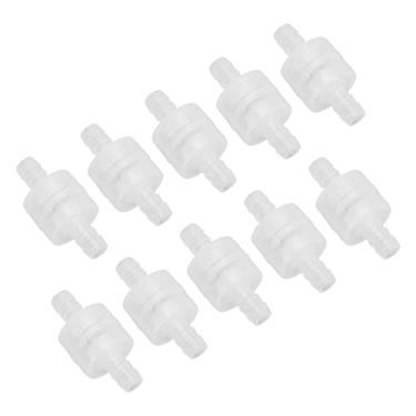 Imagem de Yunir 10 Peças 1 Válvula Com Mola, Válvula de Parada de água para Alimentos e Bebidas, Material PP (8mm translúcido)