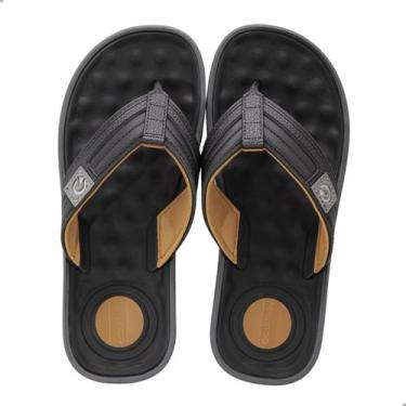 Imagem de Chinelo Cartago Alabama Preto/Castor/Grafite, Pc, Preto, Castor, Grafi