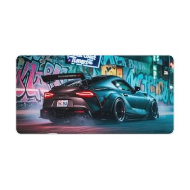 Imagem de HouLaiZhe Modificado JDM Car SUP Extreme Speed ​​Drift Gaming Mouse Pads JDM Car Desk Pads Grandes Mousepads para teclado de mesa tapete de computador 30 x 60 cm