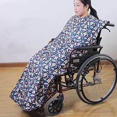 Imagem de YYBOES Cobertor para cadeira de rodas à prova d'água capa aconchegante para cadeira de rodas, capa para cadeira de rodas para adultos capa aconchegante para cadeira de rodas capas quentes para pernas